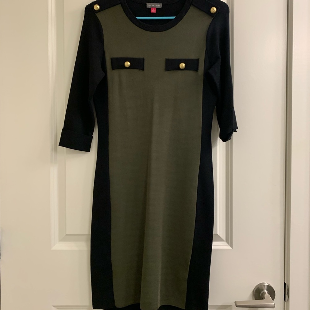 Knit work dress